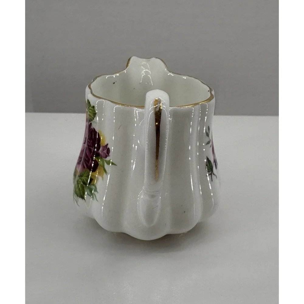 Vintage Royal Stuart Spencer Stevenson Bone China Creamer‎ Roses